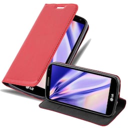lommebokdeksel LG G2 MINI case (rød)
