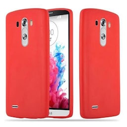 Deksel LG G3 Silikon cover (rød)