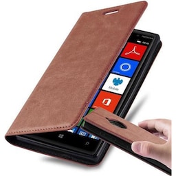 lommebokdeksel Nokia Lumia 830 case (brun)