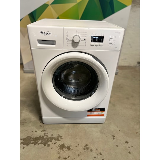 Whirlpool vaskemaskin FWL71452WEU - brukt - Elkjøp