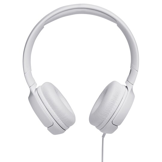 JBL Tune500 on-ear hodetelefoner (hvite) - Elkjøp