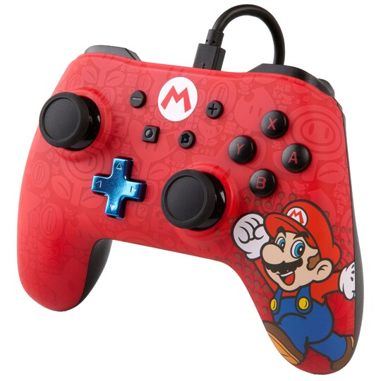 PowerA Nintendo Switch-kontroller Mario-utgave - Elkjøp
