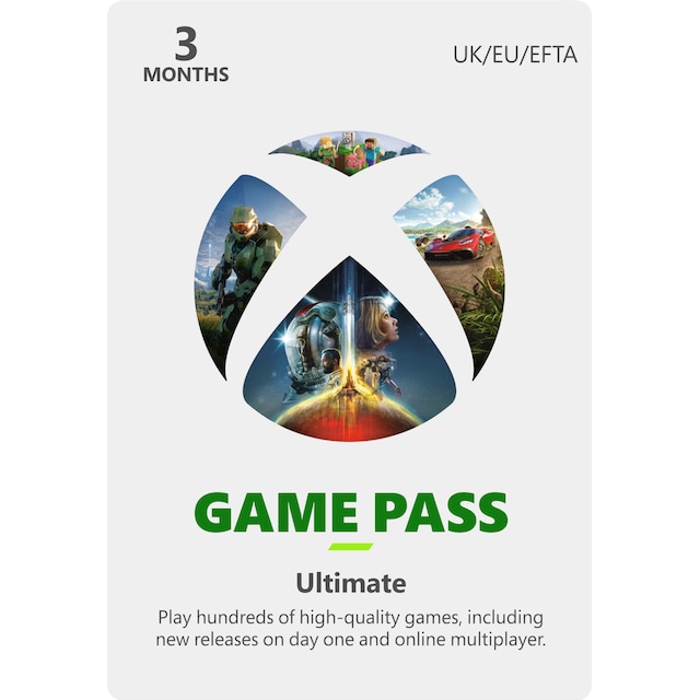 Xbox Game Pass Ultimate 3 kk tilaus