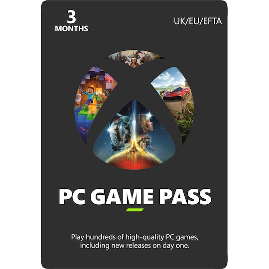 Xbox Game Pass for PC - 3 Months Membership - PC Windows - Elkjøp