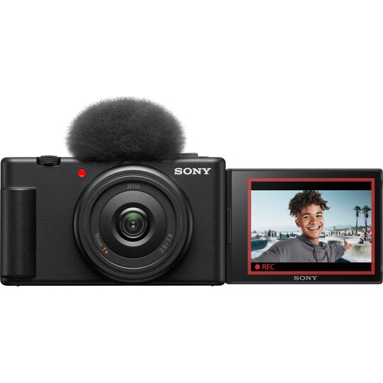 Sony ZV-1F digitalt kamera for vlogging - Elkjøp