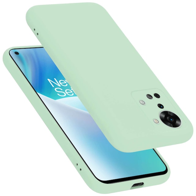 OnePlus Nord 2T silikondeksel case (grønn)