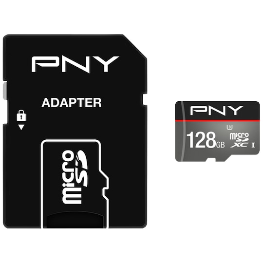 PNY Elite Micro SDXC minnekort 128 GB - Elkjøp