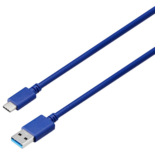 Goji USB A-C kabel 2 m (blå) - Elkjøp