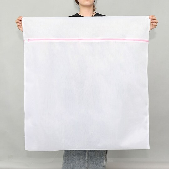 INF Store vaskeposer med finmasket netting for vask av kåper, dynetrekk,  gardiner 90 x 110 cm - Elkjøp
