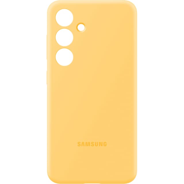 Samsung Galaxy S24 silikondeksel (gul)