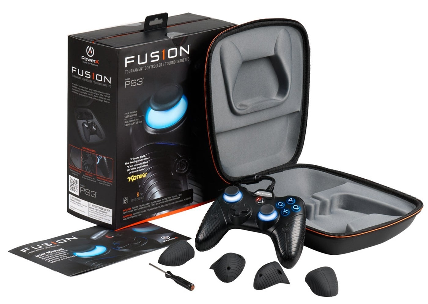 PowerA Fusion Tournament kontroll (PS3) - Elkjøp