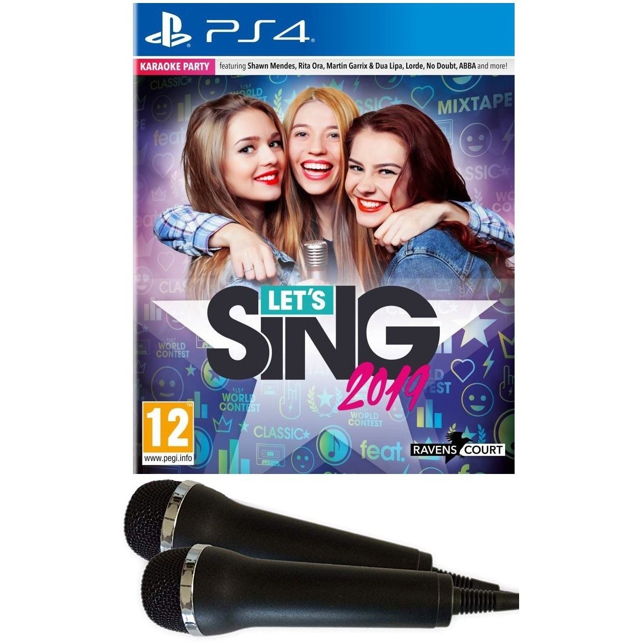 Let s Sing 2019 - Mic Bundle (PS4) - Elkjøp