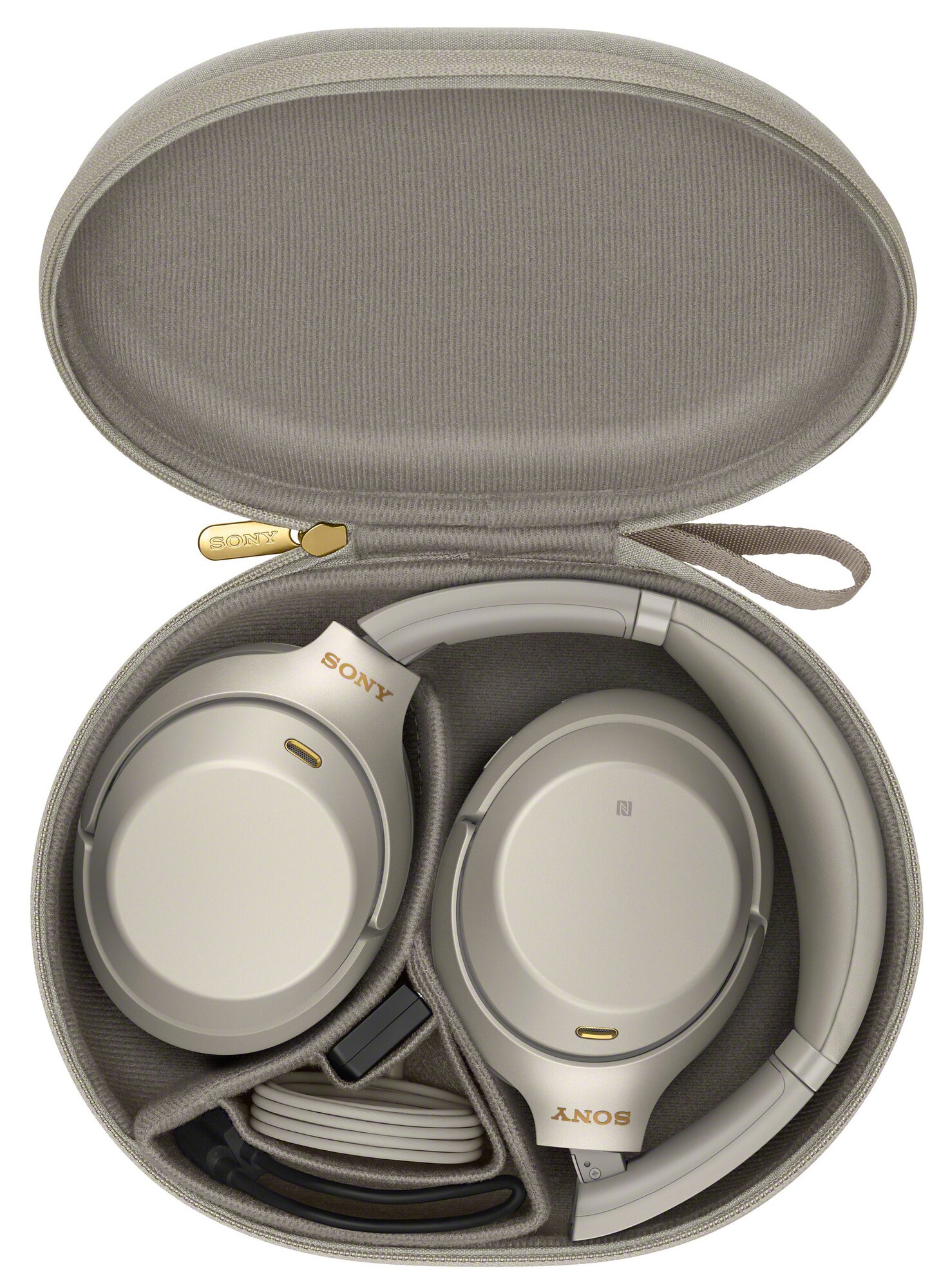 Sony trådløse around-ear hodetelefoner WH-1000XM3 (sølv) - Hodetelefoner -  Elkjøp