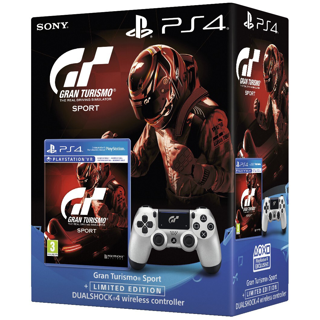 PS4 DualShock 4 trådløs kontroll+ Gran Turismo Sport - Elkjøp