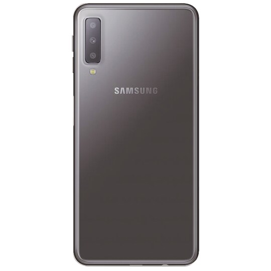 Puro 0.3 Nude Samsung A7 2018 deksel (gjennomsiktig) - Elkjøp