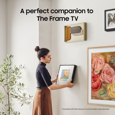 Samsung HW-LS60D Music Frame smarthøyttaler (sort)