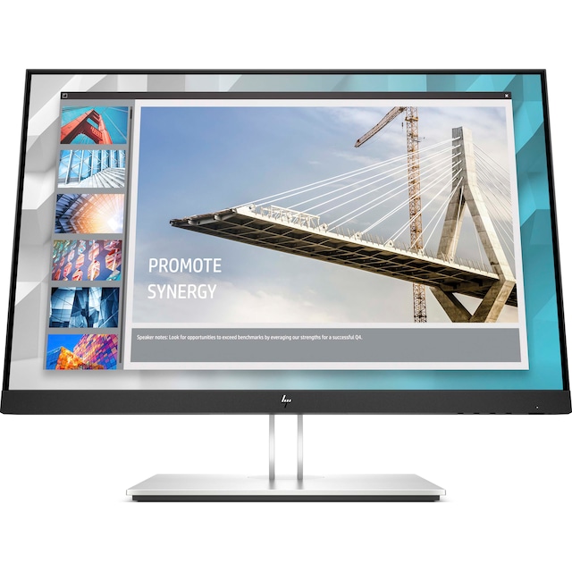 HP EliteDisplay E24i G4 24" skærm (sort)