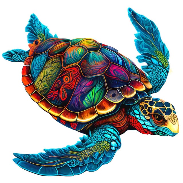 Crafthub Vibrant Sea Turtle puslespill