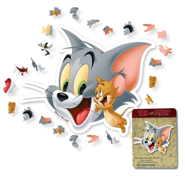 Crafthub Tom & Jerry puslespill (Joyful)