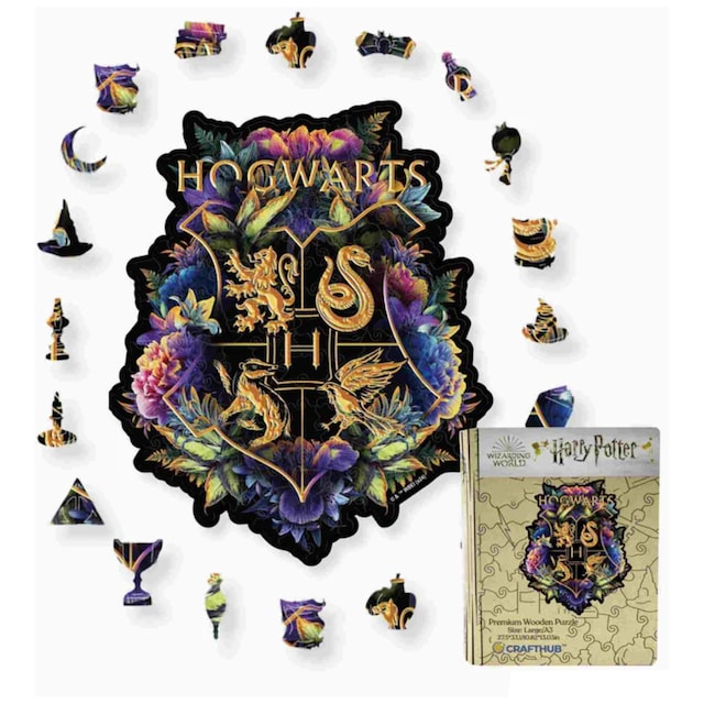 Crafthub Harry Potter puslespill (Hogwards Crest - Odditites)