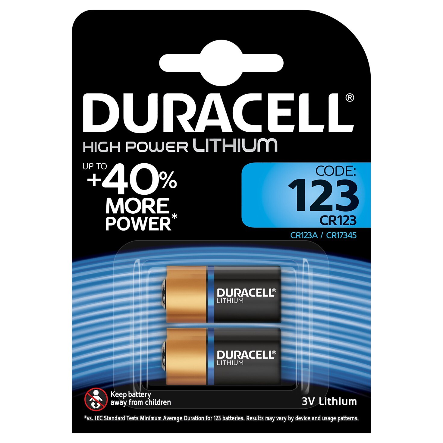 Duracell batteri Ultra Photo CR123A (2 pakk) - Elkjøp