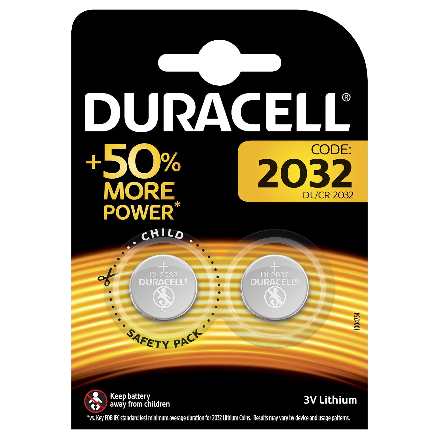 Duracell batteri CR2032 (2 stk) - Elkjøp