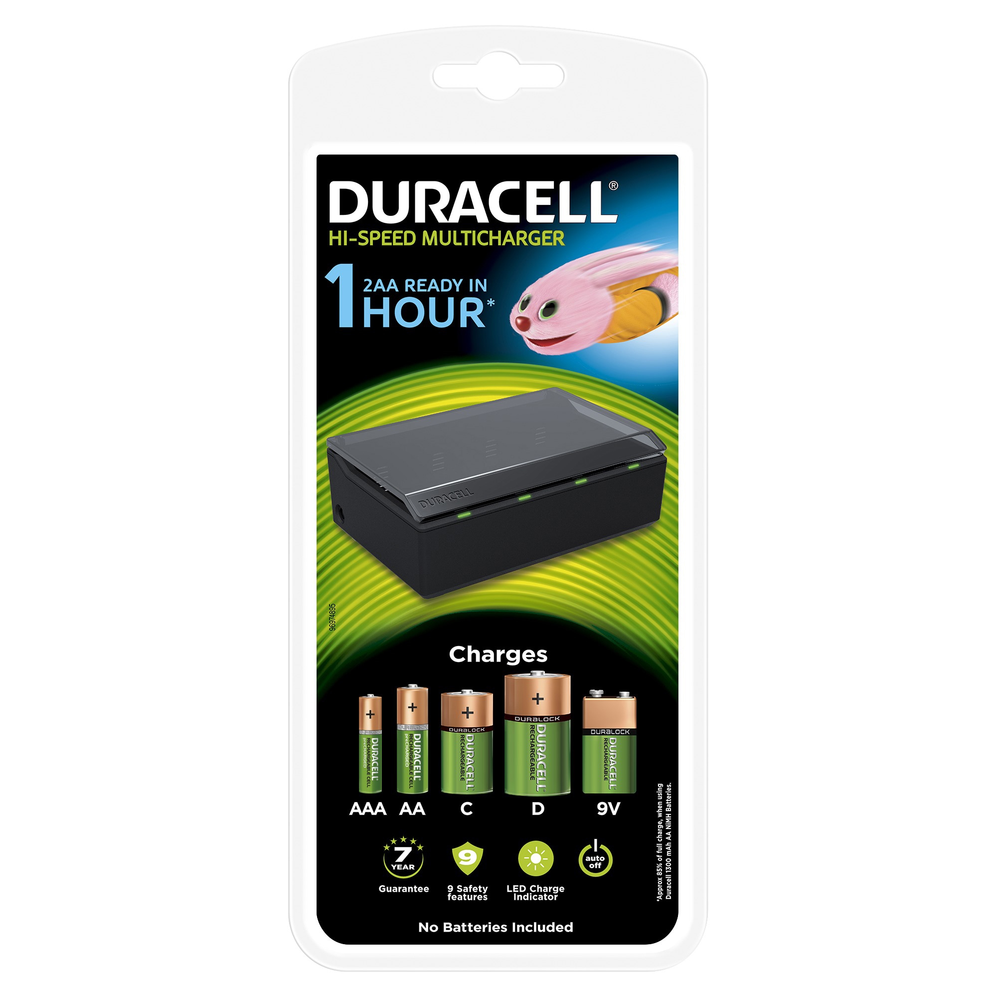 Duracell 3 timers multi lader - Batterier - Elkjøp
