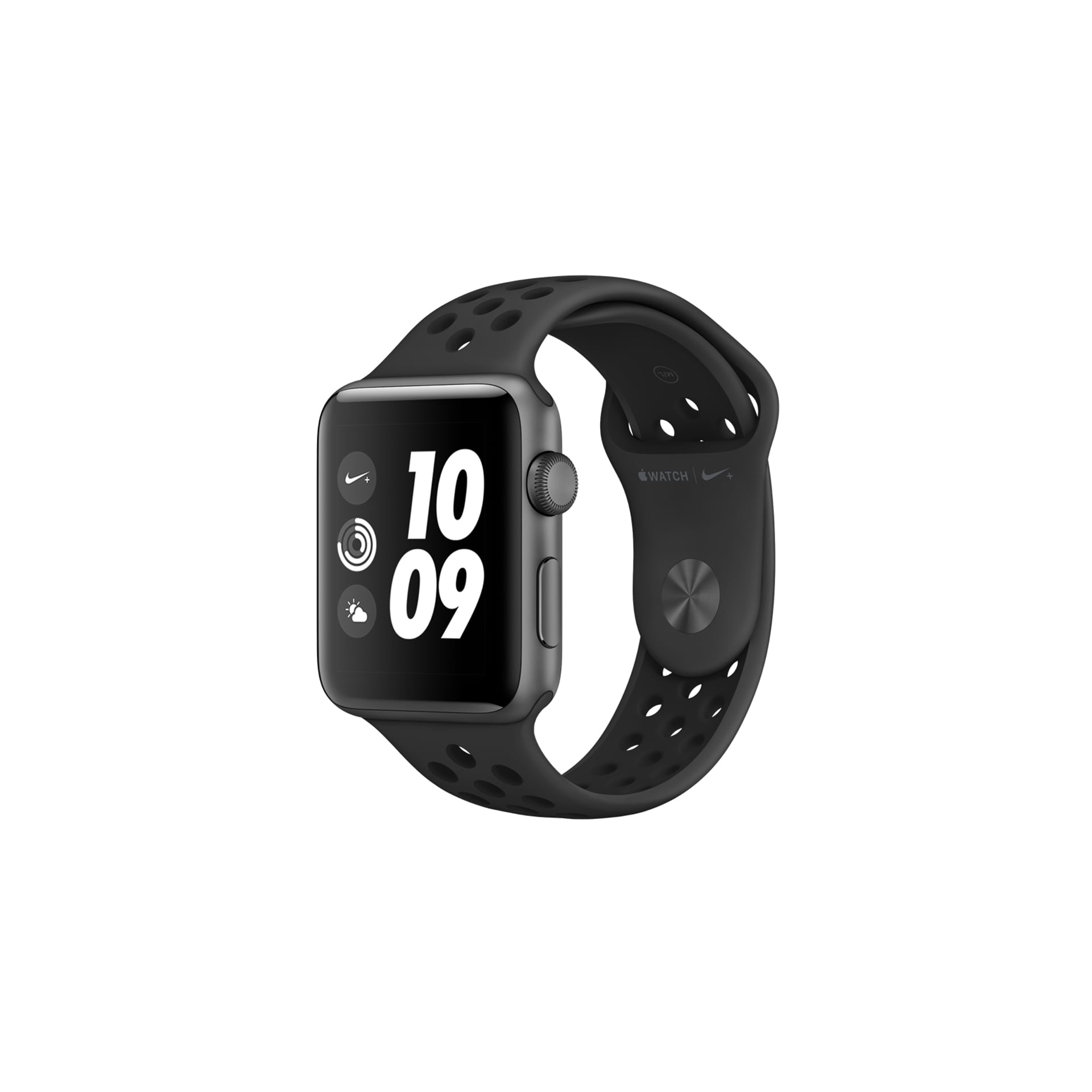 Apple Watch Series 3 Nike+ 38 mm (antrasitt/sort reim)