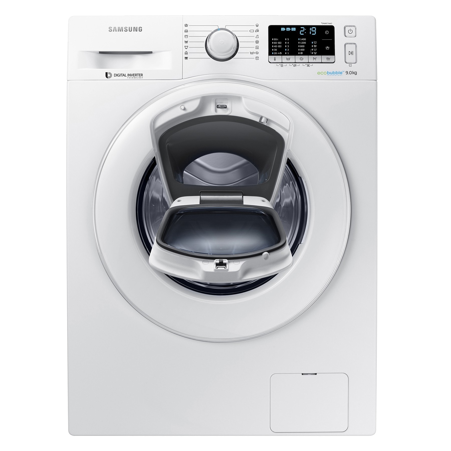 Samsung AddWash vaskemaskin WW90K5400WW Elkjøp