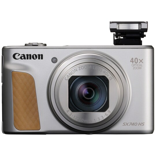 Canon PowerShot SX740 reisesett (sølv) - Elkjøp