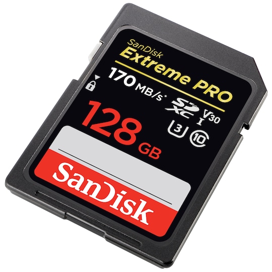 SanDisk SDXC Extreme Pro 128 GB minnekort - Elkjøp