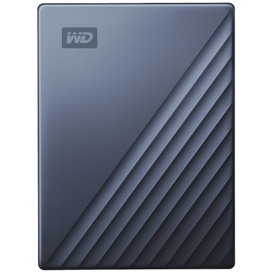 WD My Passport Ultra USB-C ekstern harddisk 2 TB (blå) - Elkjøp