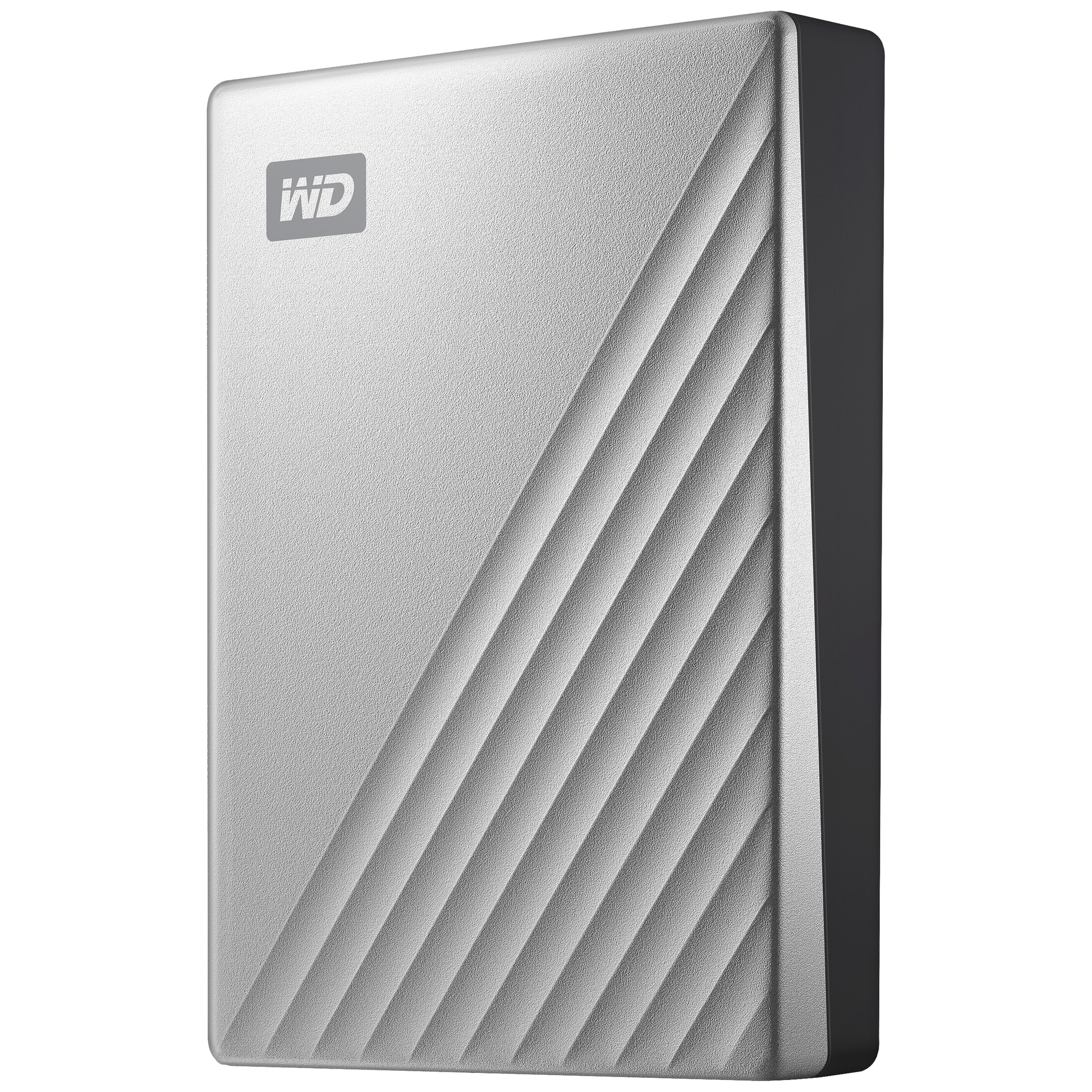 WD My Passport Ultra USB-C ekstern harddisk 4 TB (sølv) - Elkjøp