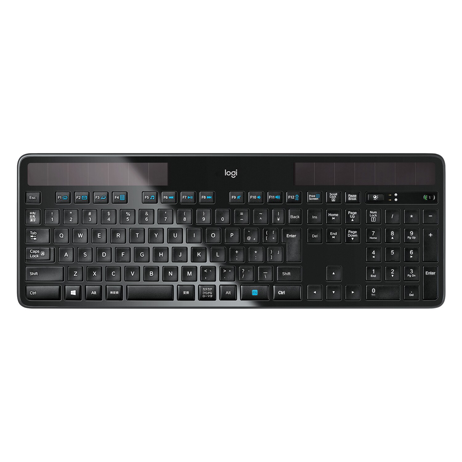 Logitech K750 trådløst solcelle-tastatur - Mus og tastatur - Elkjøp