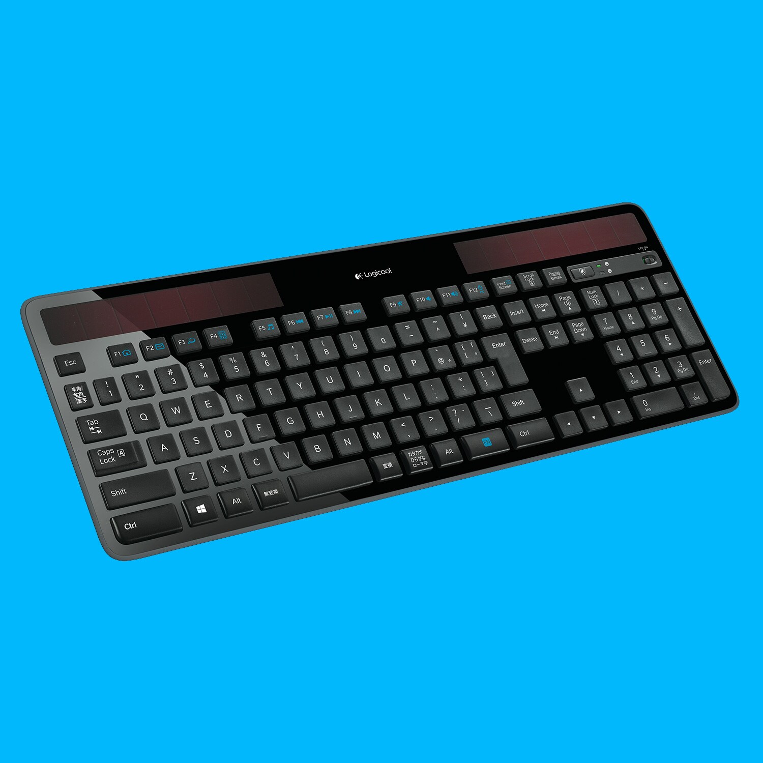 Logitech K750 trådløst solcelle-tastatur - Mus og tastatur - Elkjøp