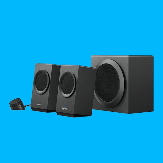 Logitech Z337 Bold Sound 2.1 høyttalersett - Elkjøp