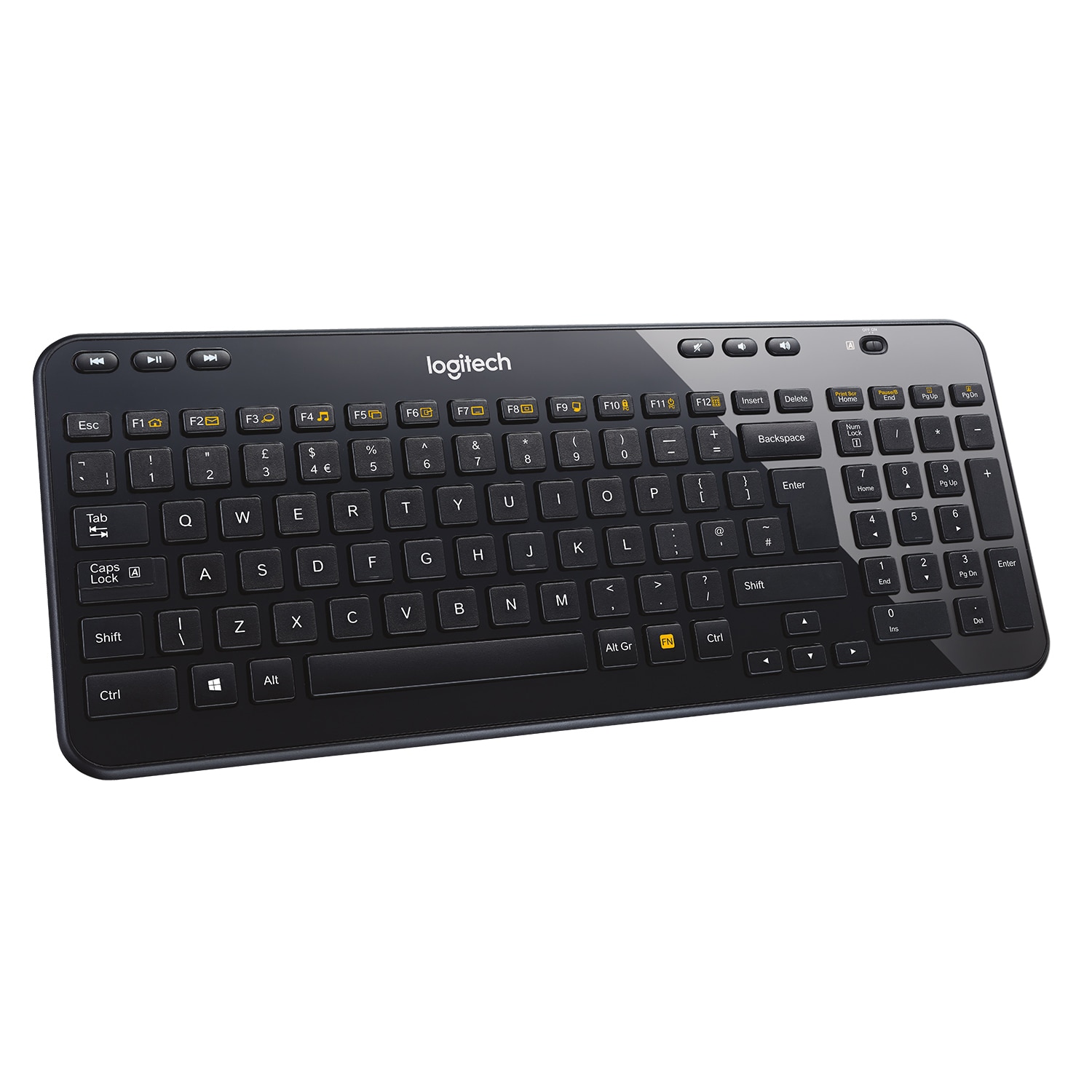 Logitech K360 trådløst tastatur - Mus og tastatur - Elkjøp