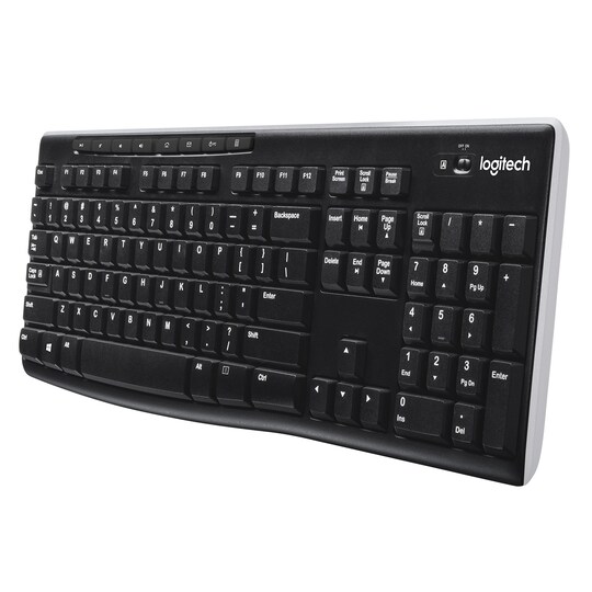 Logitech K270 trådløst tastatur - Elkjøp