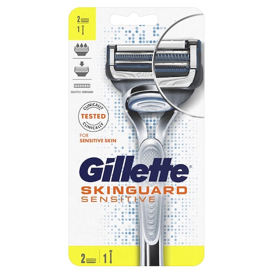 Gillette SkinGuard Sensitive barberhøvel 487486 - Elkjøp