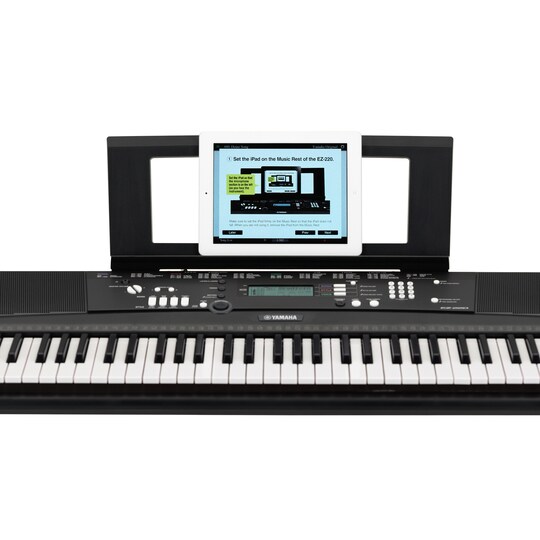 Yamaha digitalt keyboard EZ-220 - Elkjøp