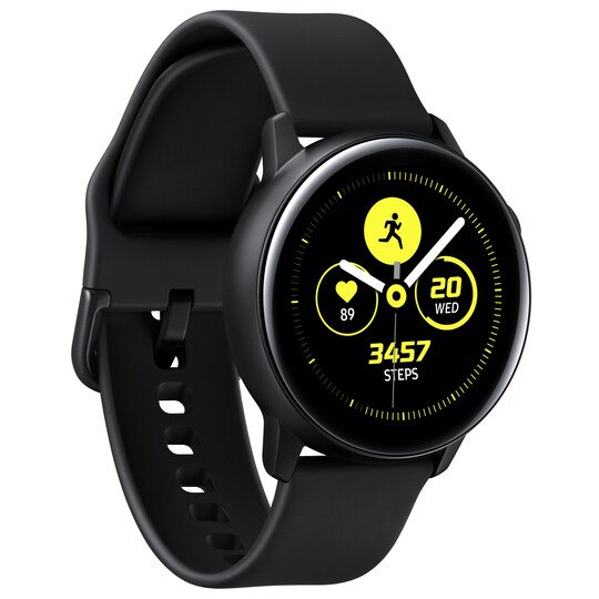 Samsung Galaxy Watch Active 40 mm smartklokke (sort) - Elkjøp
