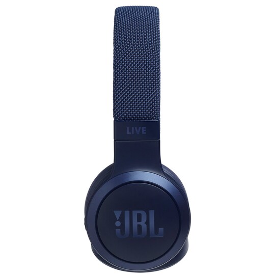 JBL LIVE 400BT trådløse on-ear hodetelefoner (blå) - Elkjøp