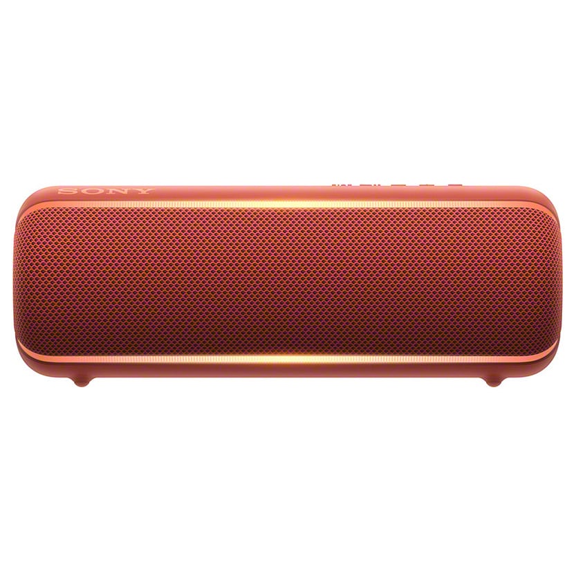 Sony bærbar trådløs høyttaler SRS-XB22 (rød) - Trådløse & bærbare høyttalere  - Elkjøp