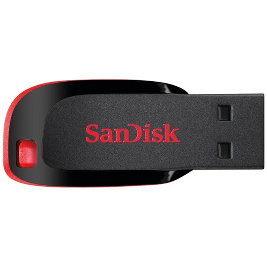 SanDisk Cruzer Blade USB 2.0 minnepenn 128 GB - Elkjøp