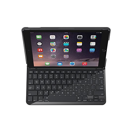 Logitech Slim Folio etui m/tastatur til iPad (sort) - Elkjøp