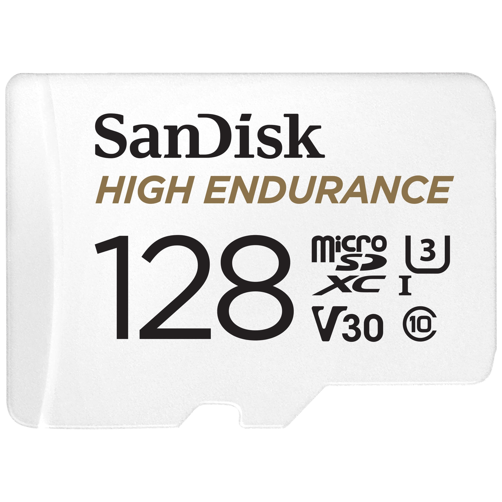 SanDisk MicroSDXC Endurance 128 GB minnekort med SD-adapter - Elkjøp