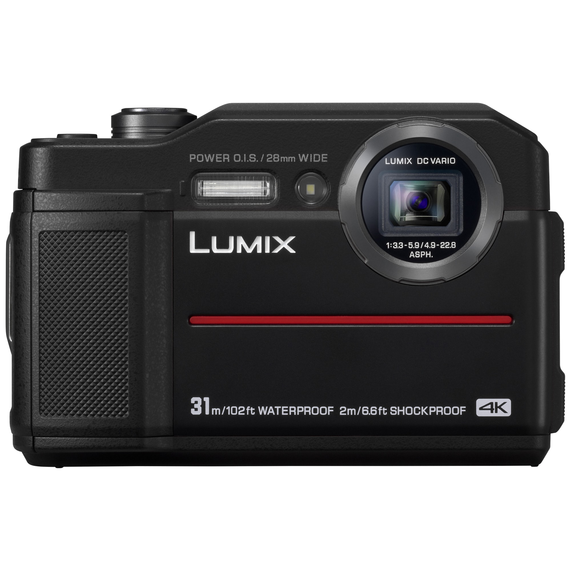 Panasonic Lumix DC-FT7 vanntett kamera (sort) - Elkjøp