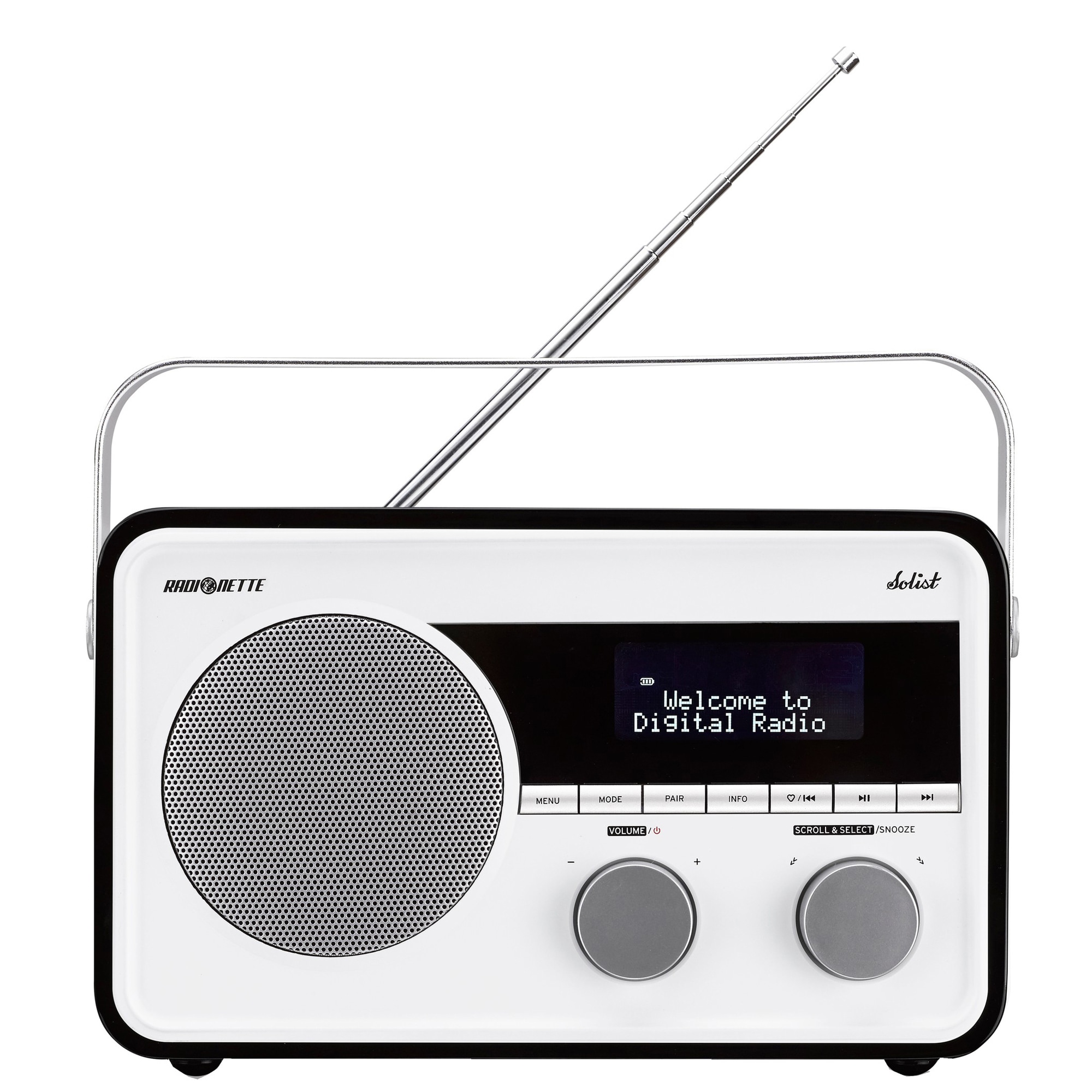 Radionette Solist DAB-radio (sort) - Elkjøp
