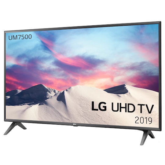 LG 50" 4K UHD Smart TV 50UM7500 - Elkjøp
