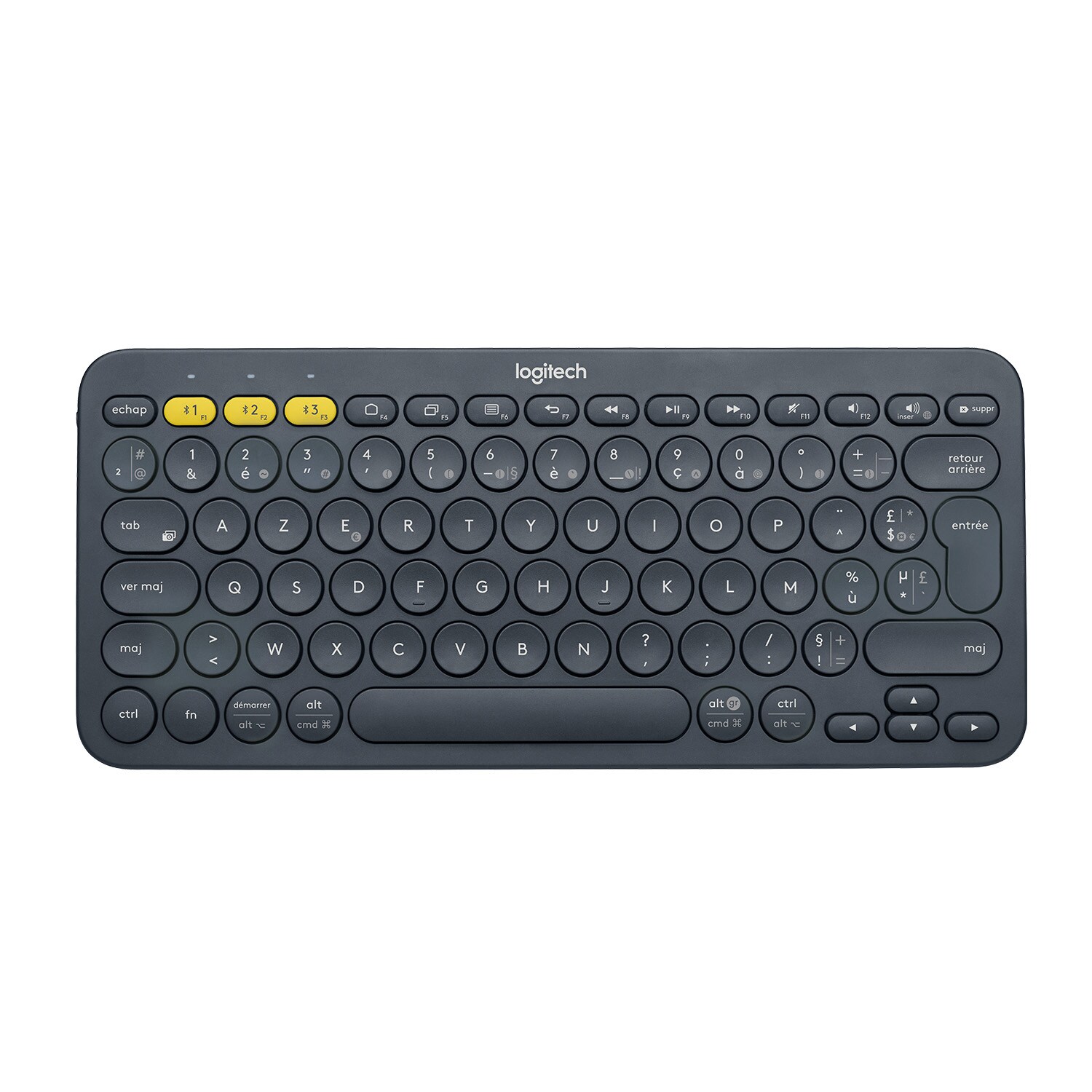 Logitech K380 Bluetooth-tastatur (grå) - Mus og tastatur - Elkjøp